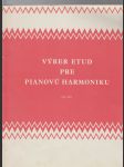 Výber etud pre pianovů harmoniku - náhled