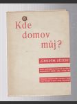 Chudým dětem - Kde domov můj? ročenka ročník XLVI. - náhled