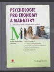Psychologie pro ekonomy a manažery - náhled