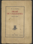 Hrabě de Cagliostro - Kritická studie - náhled