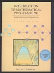 Introduction to mathematical programming - náhled
