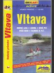 Vltava - Borová Lada - Lenora - Nová Pec - Vyšší Brod - Hluboká nad Vltavou - vodácká mapa 1:50^000 - aktuální kilometráž toku a přítoků, nákresy a snímky jezů, rybářské revíry , podrobná mapa - náhled