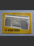 Stereofonní radiomagnetofon KM350 - náhled