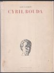 CYRIL BOUDA soupis grafického díla - náhled
