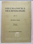 Mechanická technologie V. - Obráběcí stroje - náhled