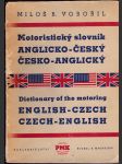 Motoristický slovník anglicko-český a česko-anglický - náhled