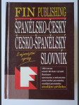 Španělsko-český, česko-španělský slovník - náhled