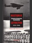 Historie československého vojenského letectva 1914 - 1945 - náhled