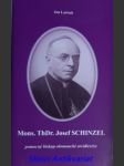 Mons. thdr. josef schinzel pomocný biskup olomoucké arcidiecéze - larisch jan - náhled