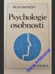 Psychologie osobnosti - nakonečný milan - náhled