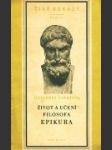 Život a učení filosofa Epikura - náhled