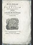 Barth F.G.: Eclogae Poetarum, Erfurth, 1783 - náhled