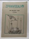 Zpravodaj severomoravské oblasti tisu v Ostravě 1/1975 - náhled