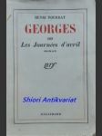Georges ou Les Journées d´avril - POURRAT Henri - náhled