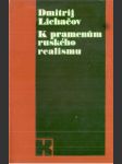 K pramenům ruského realismu - náhled