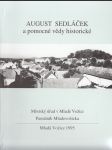 August Sedláček a pomocné vědy historické - náhled