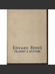 Edvard Beneš, filosof a státník - náhled