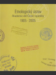 Etnologický ústav Akademie věd České republiky 1905-2005 - náhled