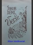 Verše české 1907 - 1938 - deml jakub - náhled