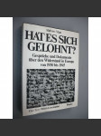 Hat es sich Gelohnt? [válka] - náhled