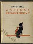 Zápisky redaktorovy - náhled