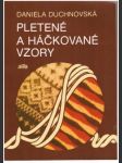 Pletené a háčkované vzory - náhled