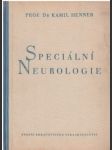 Speciální neurologie - náhled