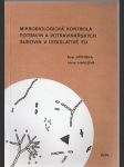 Mikrobiologická kontrola potravin a potravinářských surovin v legislativě EU - náhled