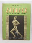 Emile Zátopek en photographies avec une préface par Emile Zátopek et un épilogue son médecin - náhled