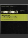 Němčina pro vědecké a odborné pracovníky - kurs pro středně pokročilé - náhled