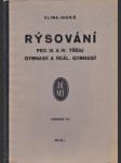 Rýsování pro III. a IV. třídu gymnasií a reál. gymnasií - náhled