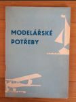 Modelářské potřeby - náhled