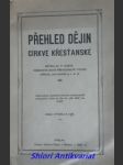 Přehled dějin církve křesťanské - kozák f. - náhled