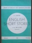 English Short Stories of the XIXth and XXth Centuries - náhled