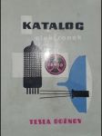 Katalog elektronek 1963 - 64 - náhled