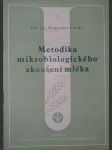 Metodika mikrobiologického zkoušení mléka - náhled
