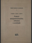 Obecná chemická technologie 1. díl, Průmysl anorganickochemický, silikátový a metalurgický - náhled