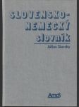 Slovensko-nemecký slovník (veľký formát) - náhled