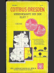 Verkehrskarte der DDR. 7, Cottbus-Dresden - náhled