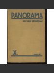 Panorama, kulturní zpravodaj, ročník IX./1931-1932 (Zpravodaj Družstevní práce) - náhled