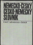 Německo-český a česko-německý slovník - německo-česká část - náhled