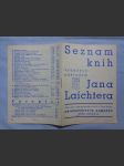 Seznam knih vydaných nákladem Jana Laichtera - náhled