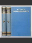 Geschichte der Musik. Mit 32 Porträttafeln, zahlreichen Notenbeispielen und 4 Faksimiles. 6. Auflage [2 svazky, dějiny hudby] - náhled