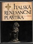 Italská renesanční plastika - náhled