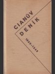 Cianův deník 1939-1943 - náhled