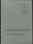 Bibliografie okresu Blansko - náhled