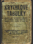 Krychlové tabulky pro lesní i polní hospodářství, lesní personál, příslušníky živností stavebních, obchodníky dřívím, majitele parních pil, lomů atd - praktické tabulky - náhled