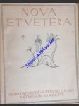 Nova et Vetera - číslo XV. V červnu l.P. 1915 - náhled