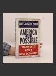 America the possible manifesto for a new economy - náhled