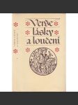 Verše lásky a loučení-Katalánská milostná poezie 14. a 15. století. - náhled